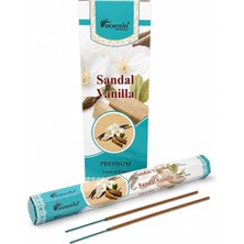 Mey İthalat Sandal Ağacı -Vanilya (Aromatika 20 Adet Çubuk Tütsü)