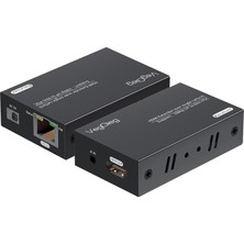 Mey İthalat Veggieg HDMI Cat6 60 Metre Tv Extender Alıcı Verici Adaptör