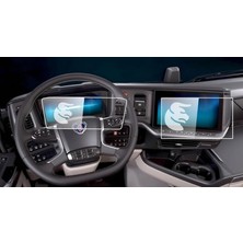 Mey İthalat Scania ile Uyumlu 560R 2025 Model Multimedya ve Dijital Gösterge 9h Nano Ekran Koruyucu 2li Set