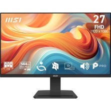 Mey İthalat Msı 27 Pro MP273 E14A, Kurumsal Monitör, Fhd, 16:9, Flat, Ips, 144Hz, 1ms, Freesync