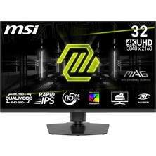 Mey İthalat Msı 31.5 Mag 322URDF E16, Gaming Monitör, Uhd, 16:9, Flat, Rapid Ips, 160Hz, 0.5ms, Freesync Premium