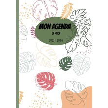 Mey İthalat Mon Agenda De Prof: 2023/2024 - Zone B - Format A4 - Semainier Format Ligne (French Edition)