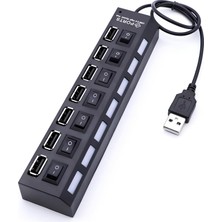 Mey İthalat Daytona A4874-7 Portlu USB 2.0 Hub Switch Çoklayıcı Çoğaltıcı