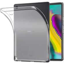 Mey İthalat Samsung Galaxy Tab A 8.0 T290 T295 T297 ile Uyumlu Kılıf Tablet Hibrit Silikon Case Beyaz