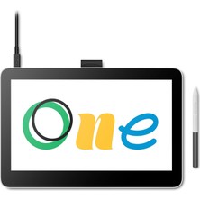 Mey İthalat Wacom One 13 Dokunmatik Çizim Tablet - DTH134W0B 13,3 Inç Full Hd%99 Srgb, Pil Içermez.