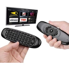 Bezos Android Tv ve Pc Uyumlu Kablosuz Hava Fareli Kumanda