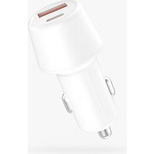 Mey İthalat 67W Ultra Hızlı Çift Port Araç Şarj Başlığı