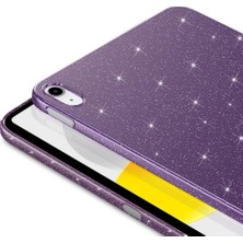 Mey İthalat Undeplus iPad Air 11INÇ M4/m3/m2 2026-2024 ile Uyumlu Kılıf Işıltılı Parlak Görünüm Koton Case