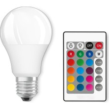 Mey İthalat Orret Home 9W LED Rgb Ampul – Uzaktan Kumandalı E27 Renkli Aydınlatma Ampulü, Çoklu Renk Modları, Ortam Işığı, Dekoratif Rgb LED Ampul