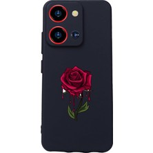 Mey İthalat S19 Max Pro S Baskılı Kamera Korumalı Silikon Kılıf, Siyah