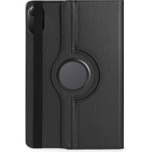 Mey İthalat Zore Xiaomi ile Uyumlu Redmi Pad 2 2025 Zore Dönebilen Standlı Kılıf Siyah