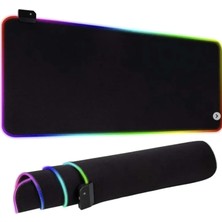 Mey İthalat Onezero ZR265 80X30CM Rgb Siyah Mouse Pad