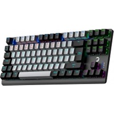 Mey İthalat Game Power Eva 3 60M Mekanik Red Switch Türkçe Q 88 Tuş USB Gaming Klavye - 3 Yıl Garantili