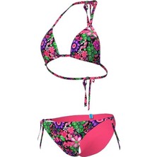 Arena W Water Prınt Bıkını Trıangle Flower Kadın Bikini Takımı