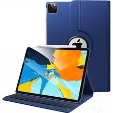 Mey İthalat Apple iPad Pro 11 3. Nesil 2021 ile Uyumlu Kılıf 360 Dönebilen Standlı Case A2377 A2459 A2301 A2460 Lacivert