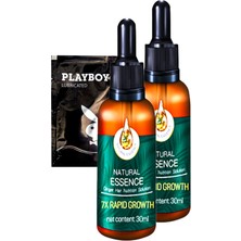 Bezos Essence Saç Besleyici Uzatıcı Parlatıcı Bakım Serumu SNMP20307 2tane 30 ml Natural  Essence 7x Rap.id Growth + Yanında Jel