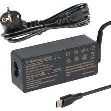 Mey İthalat Cargador De Ca Usb-C De 45W Acer Chromebook R13 11 Için 11A G6 Ee Dönüştürülebilir CB5-312T N16Q12 N17Q5 N18Q1 N15Q13 PA-1450-78 PA-1450-80 A16-045N1A ADP-45PE B Chromebook 315