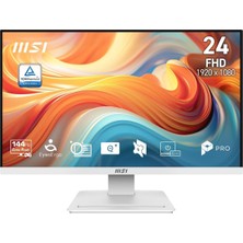 Mey İthalat Msı 23.8" Pro MP241W E14V, Kurumsal Monitör, Fhd, 16:9, Flat, Va, 144Hz, 1ms, Freesync
