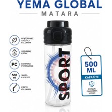 Yema Global Matara 500 ml Pipetli Spor Suluk