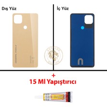 Arsking General Mobile Yapıştırıcı Gm 22 Gold Yapıştırıcı B-7000 Yapıştırıcı Arka Kapak Arka Cam Batarya Kapağı Lazer Kesim Kapak Pil Kapağı Back Cover