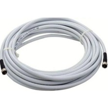 Mey İthalat Usin 30 Metre Rg6/u4 Full Hd 3D 4K Anten Tv Çanak Uydu Lnb Kablosu (F Konnektör Takılı Hazır) (30)