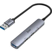 Mey İthalat Juo Usb-A 4 Portlu USB 3.0 / USB 2.0 Çoklayıcı Dönüştürücü Hub