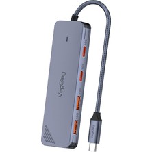 Mey İthalat Veggieg 4 Portlu 10GBPS Type-C To 2*usb-A 2*type-C USB 3.2 Gen2 USB Çoklayıcı Dönüştürücü Hub
