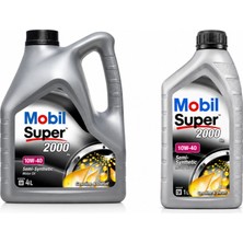 Mobil Süper 2000 X1 10W-40 Motor Yağı 5 Litre