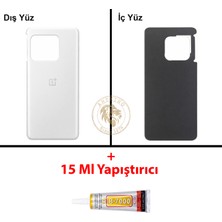 Arsking One Plus Yapıştırıcı One Plus 10 Pro Beyaz Yapıştırıcı B-7000 Yapıştırıcı Arka Kapak Arka Cam Batarya Kapağı Lazer Kesim Kapak Pil Kapağı Back Cover