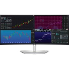 Mey İthalat Dell Ultrasharp Monitör 38 Inç ‎3840X1600 Qhd Curved Usb-C Hub 8ms 60HZ 1x Dp 2x HDMI Monitor, U3824DW