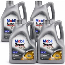 Mobil Süper 3000 Formula R 5W-30 Motor Yağı 4 x 5 Litre