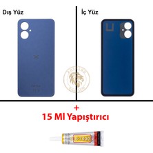 Arsking Omix Yapıştırıcı Omix X5 Mavi Yapıştırıcı B-7000 Yapıştırıcı Arka Kapak Arka Cam Batarya Kapağı Lazer Kesim Kapak Pil Kapağı Back Cover