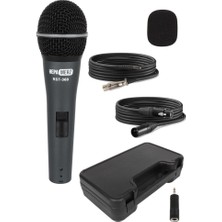 Mey İthalat Hepa Merz RST-360 Profesyonel Dinamik Cardioid Kablolu El Mikrofonu Kaliteli (Çanta ve Full Set)
