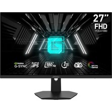 Mey İthalat Msı 27" G274F 1920X1080 (Fhd) 16:9 Flat Rapıd IPS 180HZ 1ms Adaptıve-Sync Gaming (Oyuncu) Monitör