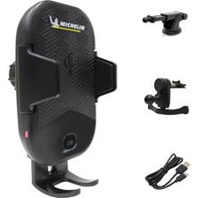 Mey İthalat Michelin MC33368 Wireless Telefon Şarj Cihazı ve Dokunmatik Akıllı Telefon Tutucu