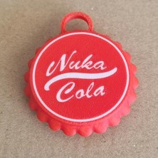 Mey İthalat Mizaku Fallout Nuka Cola Temalı Airtag ile Uyumlu Kılıf Anahtarlık