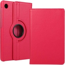 Mey İthalat Constraın - Lenovo Tab M10 TB-328F 3. Jenerasyon ile Uyumlu Sbt Dönebilen Standlı Kılıf-Pembe Koyu