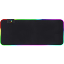 Mey İthalat Gamepower GP700 Rgb Oyun Fare Altlığı, 14 Aydınlatma Modlu, Su Geçirmez, Kaymaz Kauçuk Taban, Oyuncular Için, 700 x 300 x 4 mm