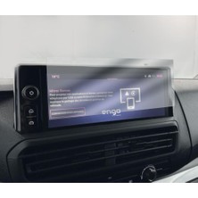 Mey İthalat Engo Fiat Scudo 10 Inç Mat Ekran Koruyucu Multimedya Şeffaf