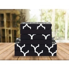 Mey İthalat Elegant Comfort Lüks Yumuşak Yatak Çarşafları Dört Yapraklı Desenli 1500 Iplik Sayısı Perkal Mısır Kalitesinde Yumuşaklık Kırışma ve Solmaya Karşı Dayanıklı (6 Parça) Yatak Seti, King, Siyah
