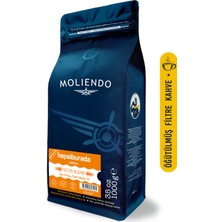Moliendo Finest Coffee Moliendo Hepsiburada Edition Filtre Blend Kahve (Öğütülmüş Filtre Kahve) 1000 g