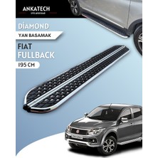 Ankatech Fiat Fullback Dıamond Krom Yan Basamak 193 cm 2016-2019 A+ Kalite