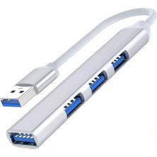 Mey İthalat Coverzone USB Çoğaltıcı Adaptör USB 3.0 Çoklu Bağlantı Noktalı Dağıtıcı Seyahat Dock Laptop Pc Notebook Bilgisayar Adaptörü Ev Ofis Kullanımına Uygun C809