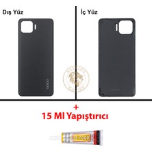 Arsking Oppo Kapak Yapıştırıcı Reno 4 Lite Siyah Yapıştırıcı B-7000 Yapıştırıcı Arka Kapak Arka Cam Batarya Kapağı Lazer Kesim Kapak Pil Kapağı Back Cover