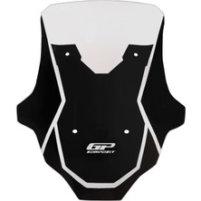 GP Kompozit Honda ADV 350 2023-2026 Uyumlu Kısa Spor Ön Cam Şeffaf - 49 cm