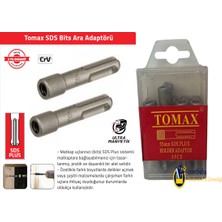 Tomax 10 x 55 mm Sds Bits Ara Adaptörü 8 Adet