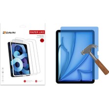 Mey İthalat Zore Apple Ile Uyumlu iPad Air 11 2024 Kağıt Hisli Mat ​​​​​​​​​​​​​​​paper Like Ekran Koruyucu, Şeffaf