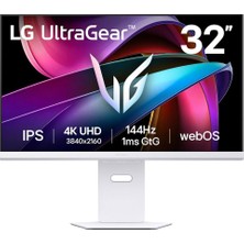 Mey İthalat Lg 32'' Ultragear G8S 32G810SA-B 144Hz 1ms IPS UHD 4K Aı Akıllı Webos Pivot Gaming Monitör
