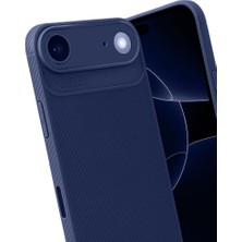Bezos iPhone 17 Air Auto Focus Karbon Kapak - Lacivert