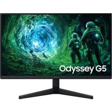 Mey İthalat Samsung 27" Odyssey G5 G53F, Qhd 2560X1440 (2k), Ips, 200 Hz, 1 Ms, Hdmı, Dp, Gaming Monitör, LS27FG530EUXUF